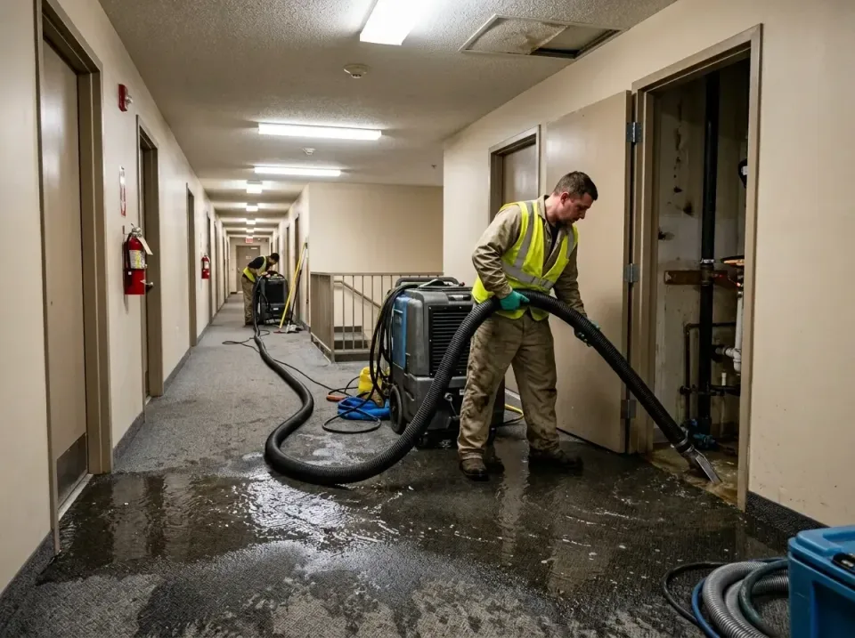 multi-unit-apartment-hallway-f-005 — frequently asked questions, Emergency Burst Pipe Water Extraction & Removal in Herriman…